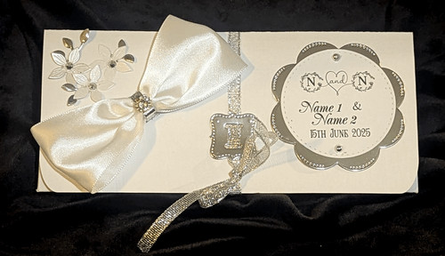 Personalised wedding money - personalised,