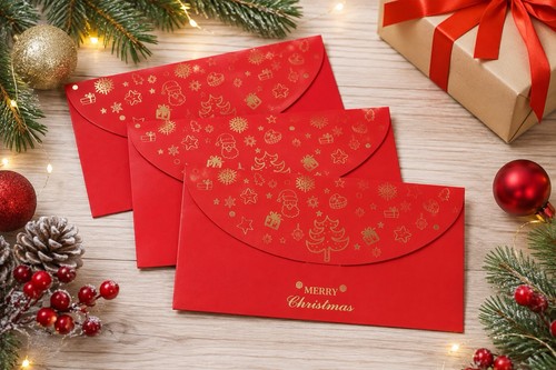 Pack christmas money - of,