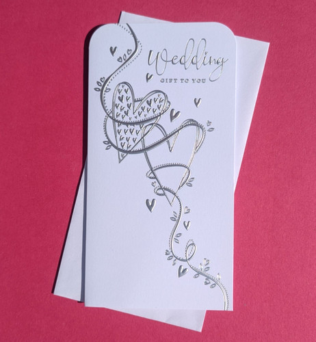 Wedding money wallet - wedding, cheque