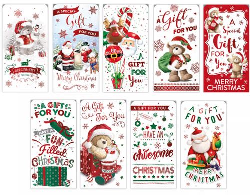 Christmas money wallets - 9,