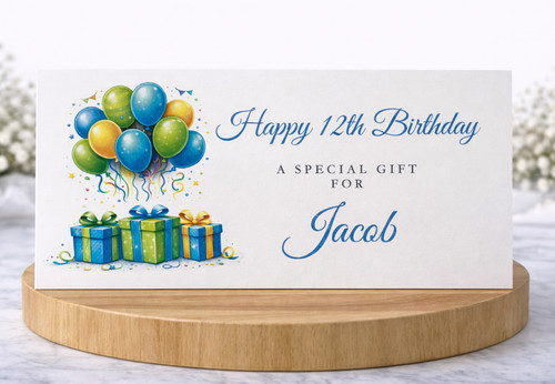 Birthday money wallet - money, with