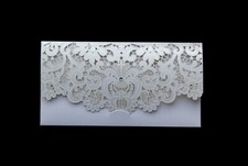 Wedding White Gift Money Cash