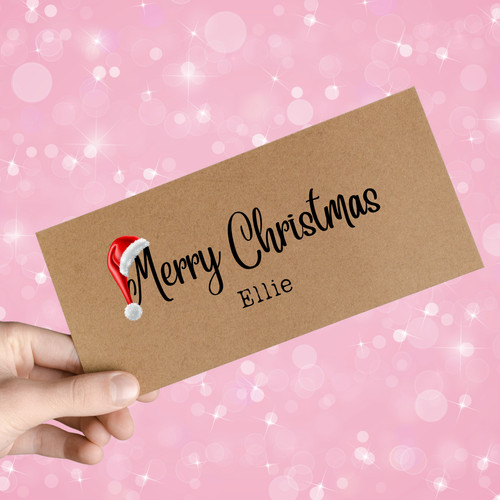 Personalised christmas cash - christmas,