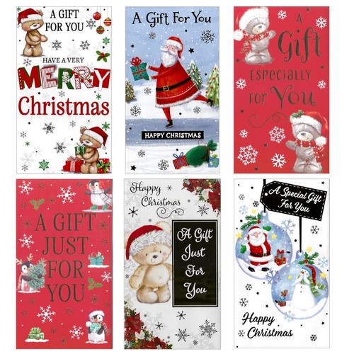 Mixed cute christmas money - 6,