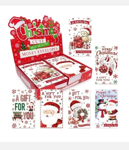 Christmas self sealing - x,