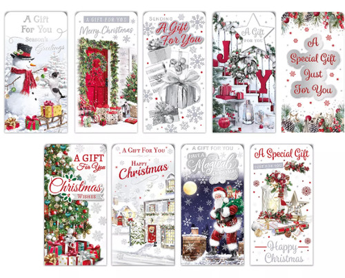 Christmas money wallets - x,