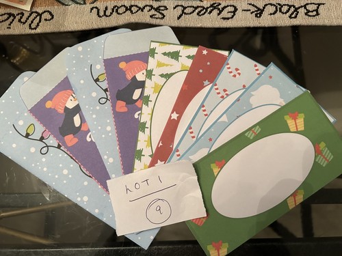 Lot money gift envelopes - of, 9