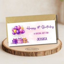 Birthday Money Wallet with