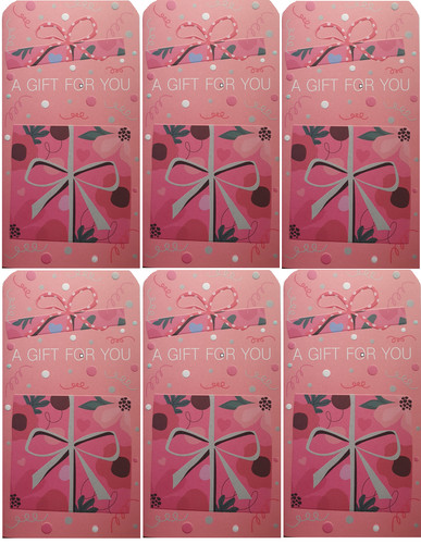 Pack money wallet gift - of, 6