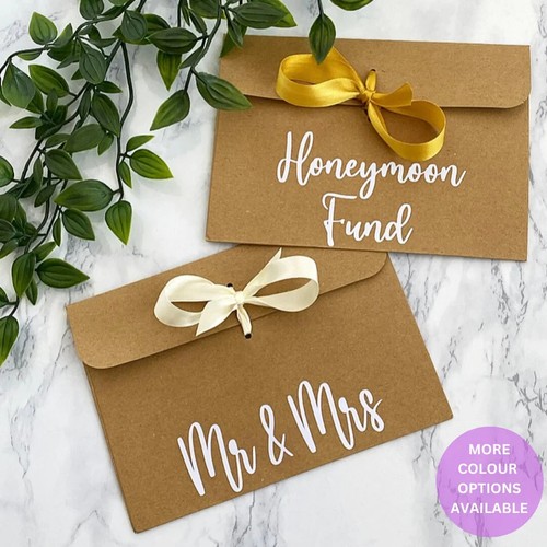 Personalised wedding money - personalised,
