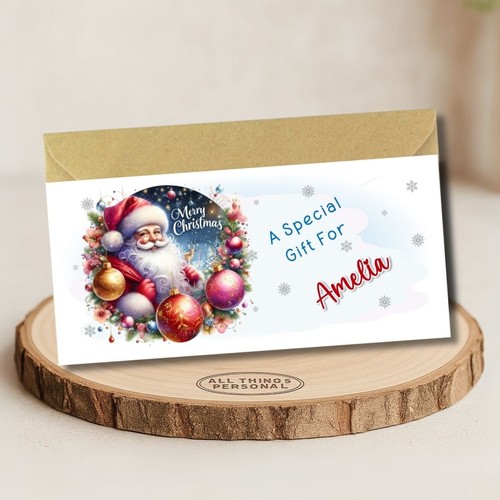 Christmas money wallet with - christmas,