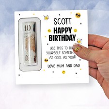 Personalised Birthday Money
