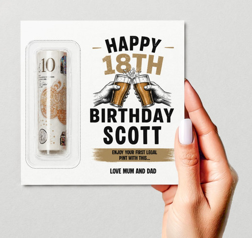 Personalised 18th birthday - 18th,