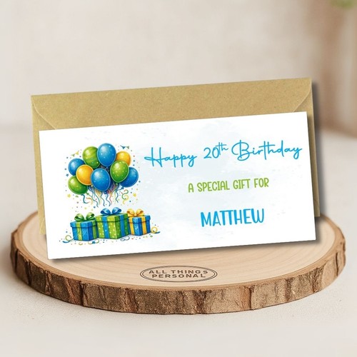Birthday money wallet with - money,