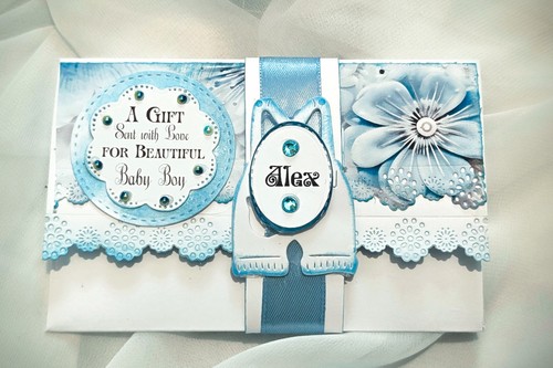 Handmade personalised baby boy - handmade,