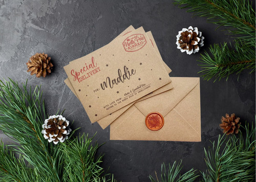 Personalised christmas money - personalised,