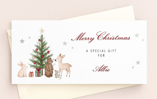 Christmas money gift wallet - money,