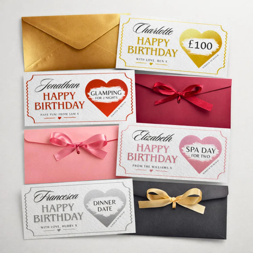 Personalised scratch reveal - scratch, to
