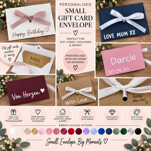 Personalised gift card - personalised,