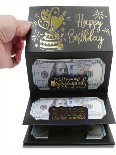 1pc birthday money wallet - 1pc,