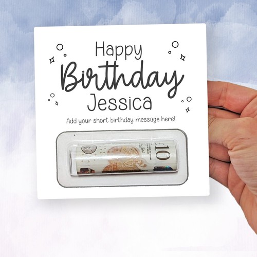 Birthday money wallet - money,