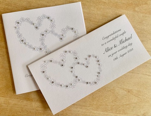 Wedding day engagement card - wedding,