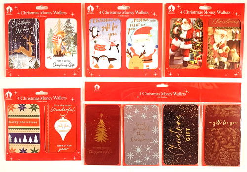 Christmas money wallets with - christmas,